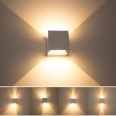 Imagem de Kit com 6 Arandelas 2 Fachos Regulável Led Garantia de 5 Anos - luminá