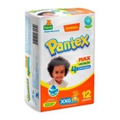 Imagem de Fralda Pantex Tamanho XXG Jumbinho 12 Fraldas Descartáveis