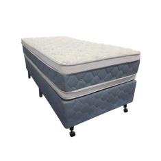 Imagem de Cama Box + Colchão Castor Solteiro Five Star Air Double Face Pocket 120x203x61cm