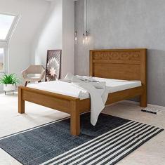 Imagem de Cama Casal Em Mdf Las Vegas - Amêndoa