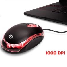 Imagem de Mouse Led Usb 1000 Dpi Optico Ms-9 Exbom Pc Notebook Gamer