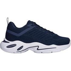 Imagem de CALTO Tênis masculino invisível que aumenta a altura – Tênis esportivo super leve – 6 cm mais alto, Azul, 39