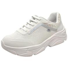 Imagem de Tenis Infantil Menina Sneaker Conforto Brilho Pink Cats-Feminino