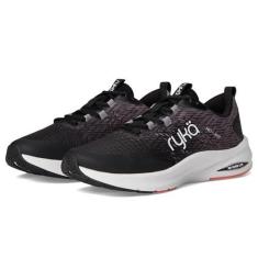 Imagem de Ryka Tênis feminino No Limit Cross Training, Preto/roxo, 36