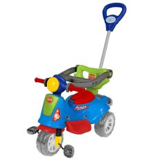 Triciclo infantil com empurrador E protetor 1-3 anos grand baby city-maral