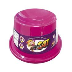 Imagem de COMEDOURO PLAST. GATO SUPER CAT - 200 ML (ROSA)