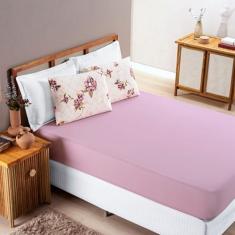 Imagem de Jogo De Cama Queen Quality 100% Algodão 03 Peças Rose - Bia Enxovais