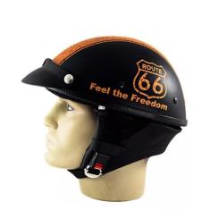 Imagem de Capacete Custom Classic Route 66 Feel The Freedom Ccc020 - M.F CAPACET