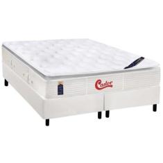 Imagem de Cama Box King: Colchão Molas Ensacadas Castor Pocket Gold Star SLX Vit