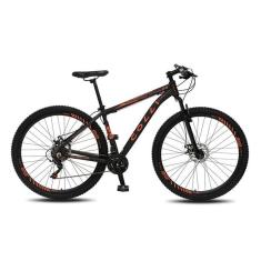 Imagem de Bicicleta Colli 532/72 Aro-29 Dupla Suspensão 21 Marchas Preto/Laranja