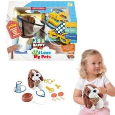 Imagem de Bicho Ursinho Cachorrinho De Pelúcia I Love My Pets Hora de Cuidados Caixinha De Transporte (Hora de Cuidar Beagle)