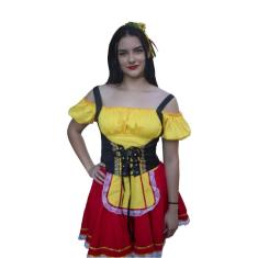 Imagem de Fantasia Alemã Feminina Adulto
