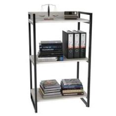 Imagem de Estante Estilo Industrial 60cm 3 Prateleiras C08 Snow