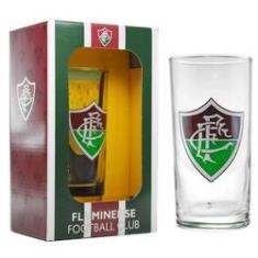 Imagem de Copo Long Drink do Fluminense 300 ml em Caixa Personalizada