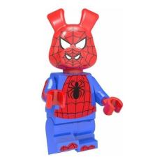 Imagem de Boneco Blocos De Montar Spider Ham Aranha Aranhaverso - Mega Block Toy