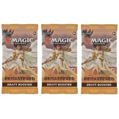 Imagem de 3 Packs MTG Draft Booster Pack Lot MTG Dominaria Remastered