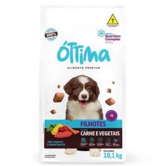 Imagem de Ração Seca Óttima Carne E Vegetais Para Cães Filhotes - 10,1 Kg