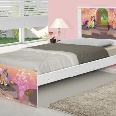 Imagem de Cama Solteiro Unic rnios M gicos Com Colch o