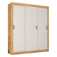 Imagem de Guarda Roupa Casal Cor2303044 Freijó Baunilha Flex - Araplac