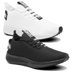 Imagem de Combo 02 Pares Tênis para Academia Masculino Esportivo Treino Malhar Olimp BF Shoes-Masculino
