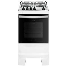 Imagem de Fogão Atlas Agile Up Inox 4Q Bocas - Branco Pratikza
