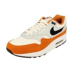 Imagem de Nike Tênis masculino Air Max 1 Premium The Bay (FJ4451-100, branco/vermelho universitário), Branco Monarch Pure Platinum Preto, 42