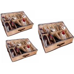 Imagem de Organizador Sapato Chinelo Sandália Tênis 36 Pares Com Capa - Vb Home