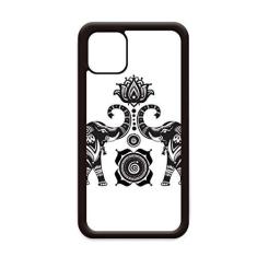 Imagem de Capa de celular Paint Elephant Friend Two Happy para iPhone 11 Pro Max