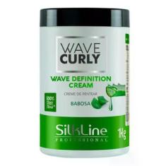 Imagem de Creme de Pentear Wave Cream Babosa Silkline 1kg - Silk Line