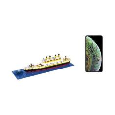 Imagem de Quebra-Cabeça Titanic Gigante para Meninos - Modelo de Construção com 