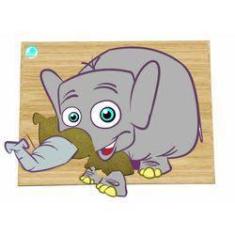 Imagem de Super Quebra-Cabeça Infantil Elefante