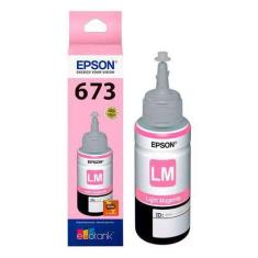 Imagem de Tinta Epson T673 T673620 Magenta Claro | L800 L810 L805 L1800 L850 | Original 70ml