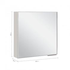 Imagem de Espelheira Para Banheiro 1 Porta 60Cm Blu Bumi /Espelho