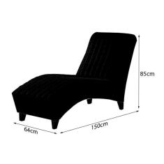 Imagem de Poltrona Divã Chaise Lougue Individual 