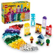 Imagem de Conjunto de construção LEGO Classic Creative Houses 11035 para crianças