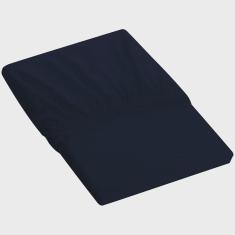 Imagem de Lençol Tecebem Casal Malha c/ Elástico Liso 138mx188mx30cm Marinho