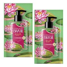 Imagem de Kit 2 Refis Sabonete Líquido Lux Essências Do Brasil Vitória Régia 240