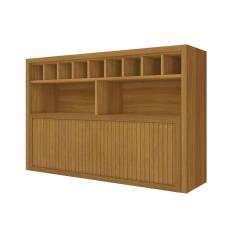 Imagem de Armário Aéreo 1 Porta Basculante Baronesa E Imperatriz Nesher Móveis Freijó