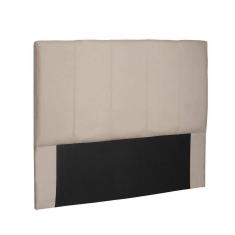 Imagem de Cabeceira Arizona Cama Box King 195 Cm Suede Bege