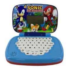 Imagem de Laptop Infantil Didático Educativo Bilíngue Sonic Candide
