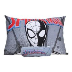 Imagem de Jogo de Lençol 2 Peças PortallarDisney Marvel Spider Gray Style Solteiro