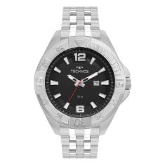 Imagem de Relógio Technos Masculino Ref: 2115mtm/1p Big Case Prateado