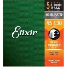 Imagem de Encordoamento Baixo 5c Elixir 045 Light Ls