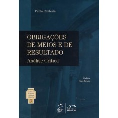 Imagem de Obrigações de Meios e de Resultado - Análise Crítica - Col. Prof. Rubens Limongi França - Vol. 9 - Rentería, Pablo - 9788530935221