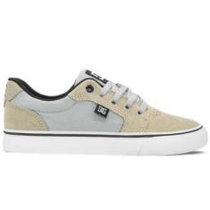Imagem de Tênis DC Shoes Anvil LA Grey White-Unissex
