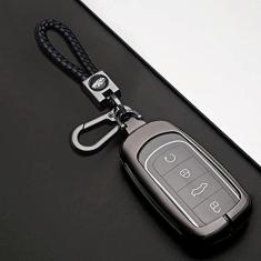 Imagem de TPHJRM Porta-chaves do carro Capa de liga de zinco inteligente, apto para Chery Tiggo 8 5 plus 7 pro, Porta-chaves do carro ABS Smart porta-chaves do carro
