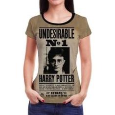 Imagem de Camiseta Harry Potter Feminina Roupas Blusa Roupas Baby Look