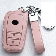 Imagem de Capa para chaveiro de carro Smart capa de couro, adequado para Toyota Prius Camry Corolla CHR RAV4 Prado Auris Avensis, capa de chave para carro ABS Smart Car Key Fob