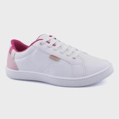 Imagem de Tenis Slip On Branco Flamingo Rosa Godiva 333935