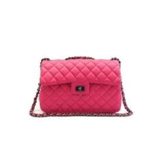 Imagem de Bolsa Tiracolo Maria Milão Matelassê Alça Corrente Casual-Feminino